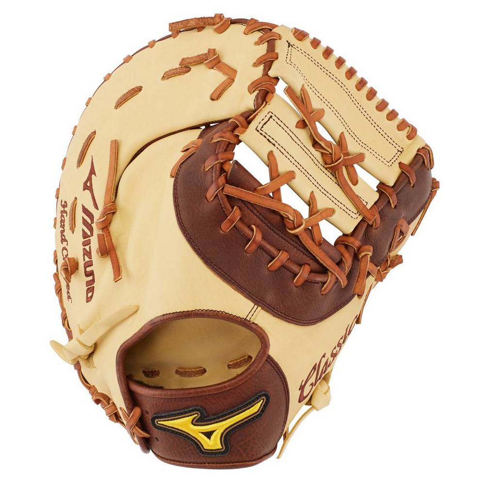 Catchers Mitt Mizuno Classic Pro Soft First Base 12.5" Mujer Kaki Baratas JAXT-68753